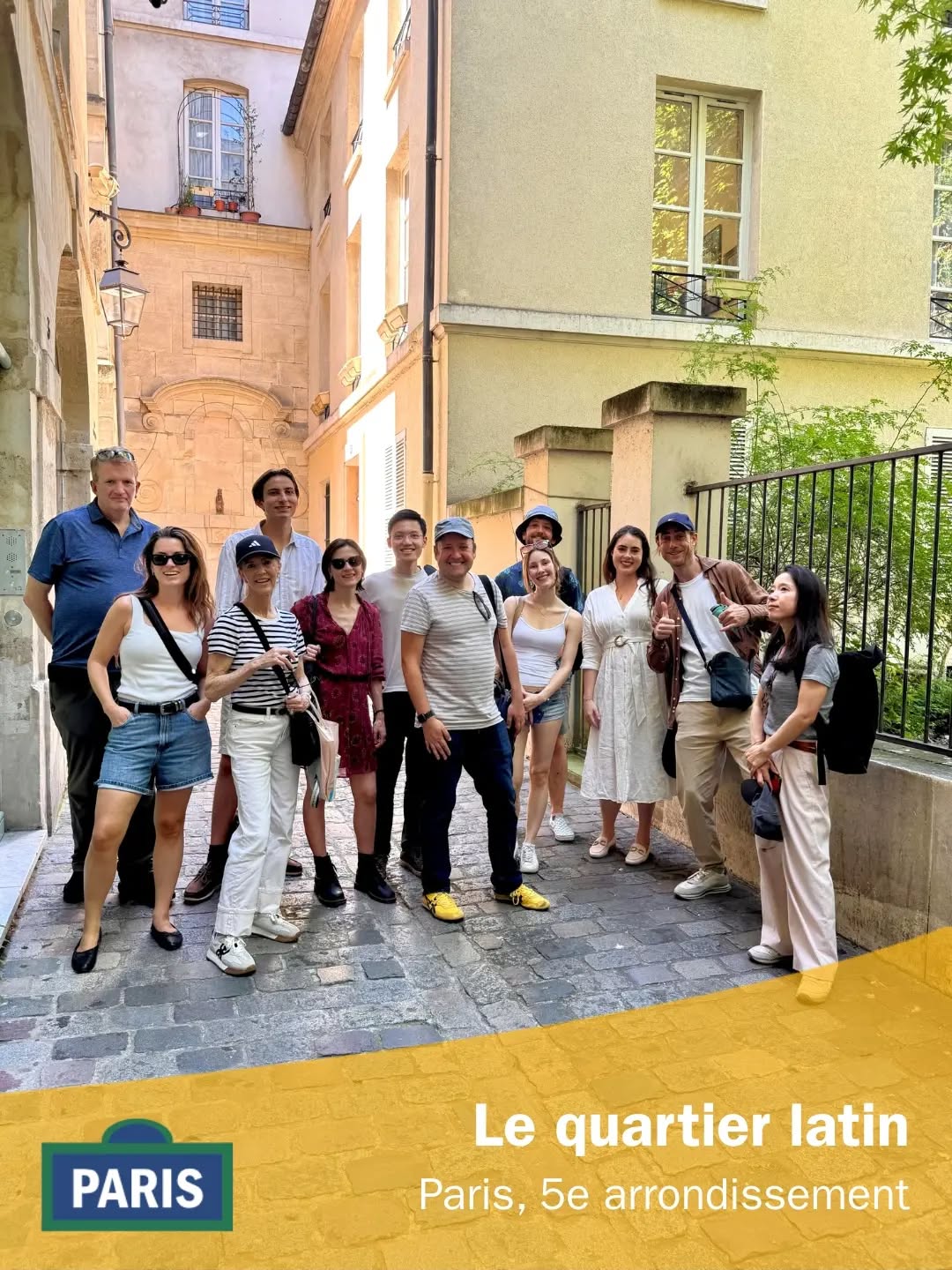 🇫🇷 Apprendre le français et découvrir Paris
« Les jardins du quartier latin » (5e arrondissement)
🔍 C’est parti pour