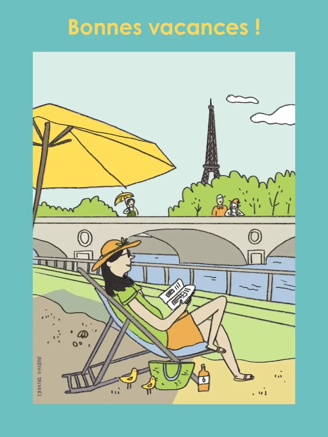 BONNES VACANCES À TOUS ! 🍦🏖🩴
On se retrouve lundi 7 septembre pour de nouveaux programmes de langue française !
Me