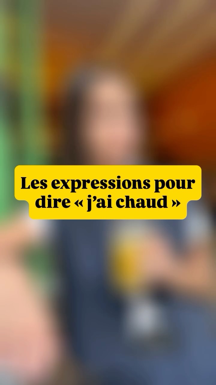 ☀️ Tu as eu chaud pendant la canicule mais tu manques d’expressions pour le dire ? 🤔
Marie vole à ton secours et t’app