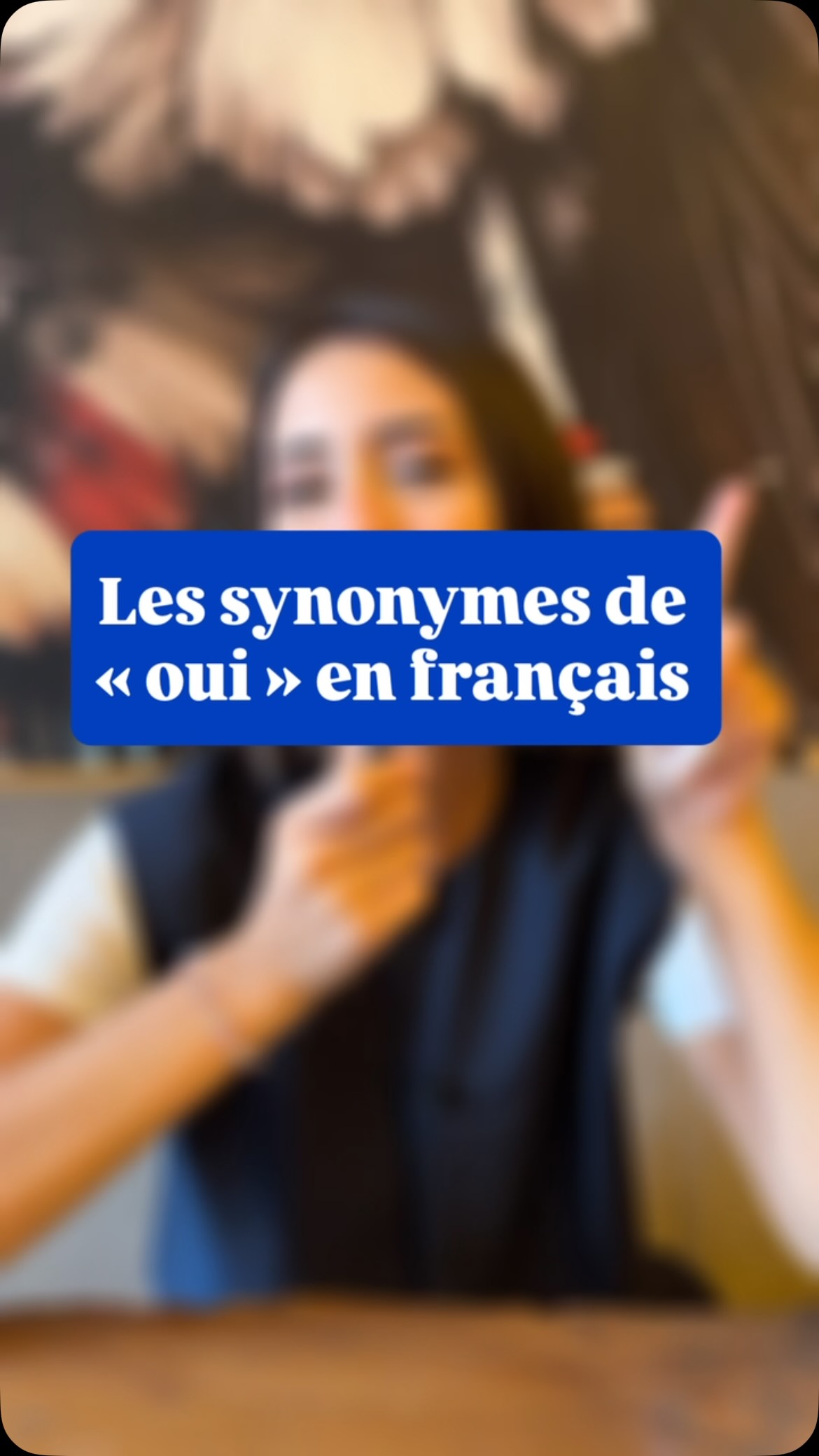Marie a sélectionné pour vous cinq synonymes de « oui » souvent employés par les français 🤗
Elle vous donne des exempl