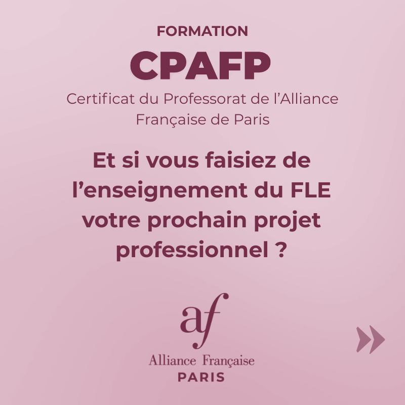 Vous souhaitez enseigner le FLE ou consolider votre pratique ?
Cet été, une nouvelle promotion a suivi le CPAFP, le Cer
