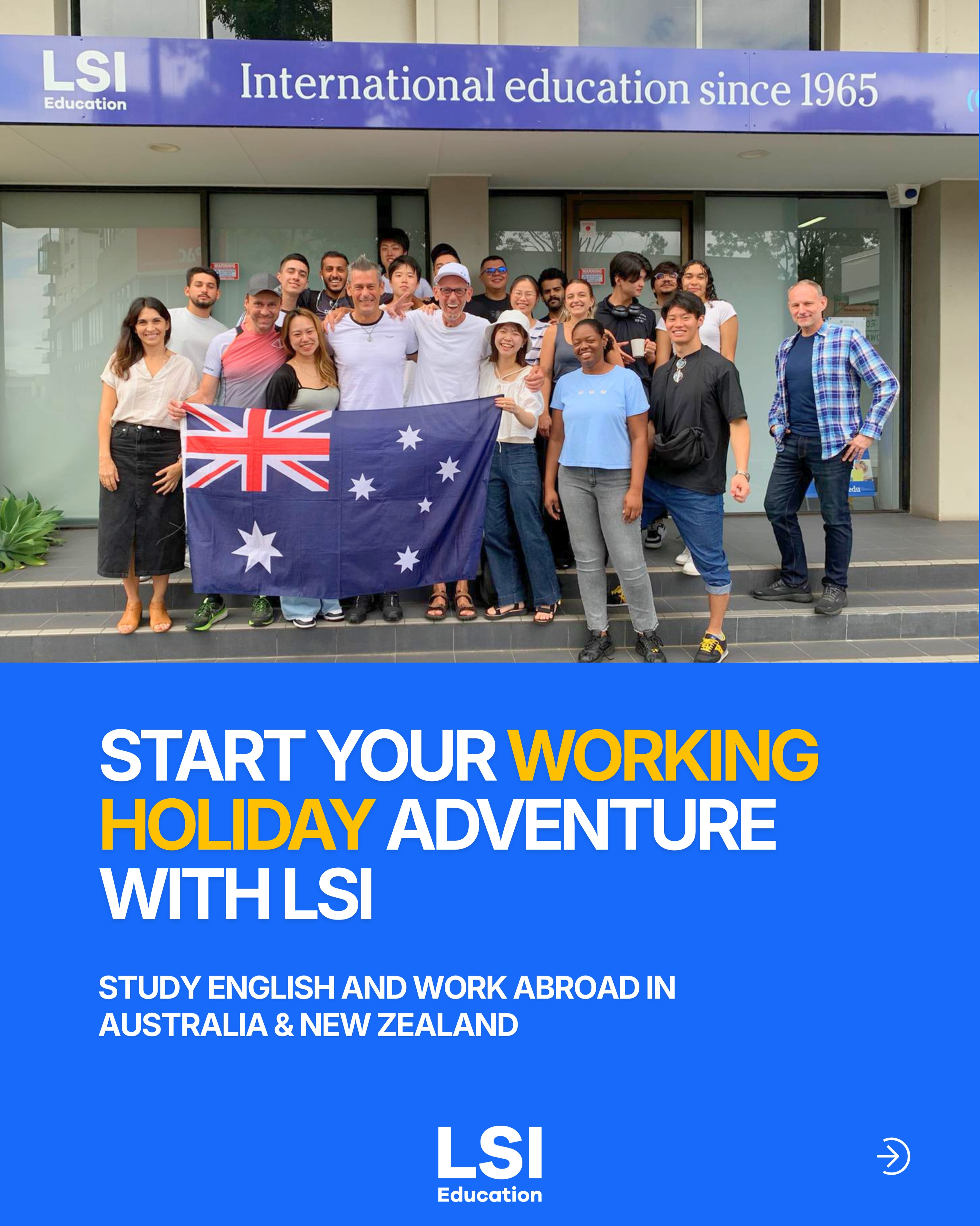Explore Australia or New Zealand with a Working Holiday Visa and enjoy the freedom to study, travel, and work abroad! Th