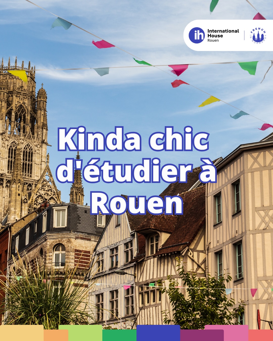 Kinda chic to study abroad with French in Normandy ! 🥰
#kindachic #frenchinnormandy