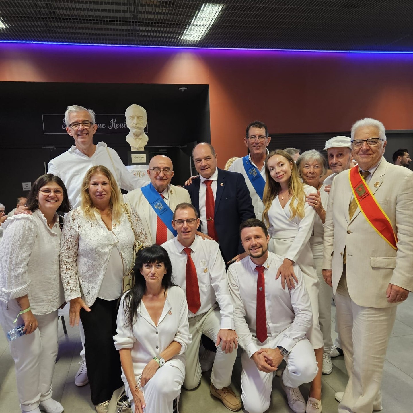 Une quinzaine de membres de l'Association des Sommeliers Nice Côte d'Azur Provence (ASNCAP) ont participé à une jolie fê