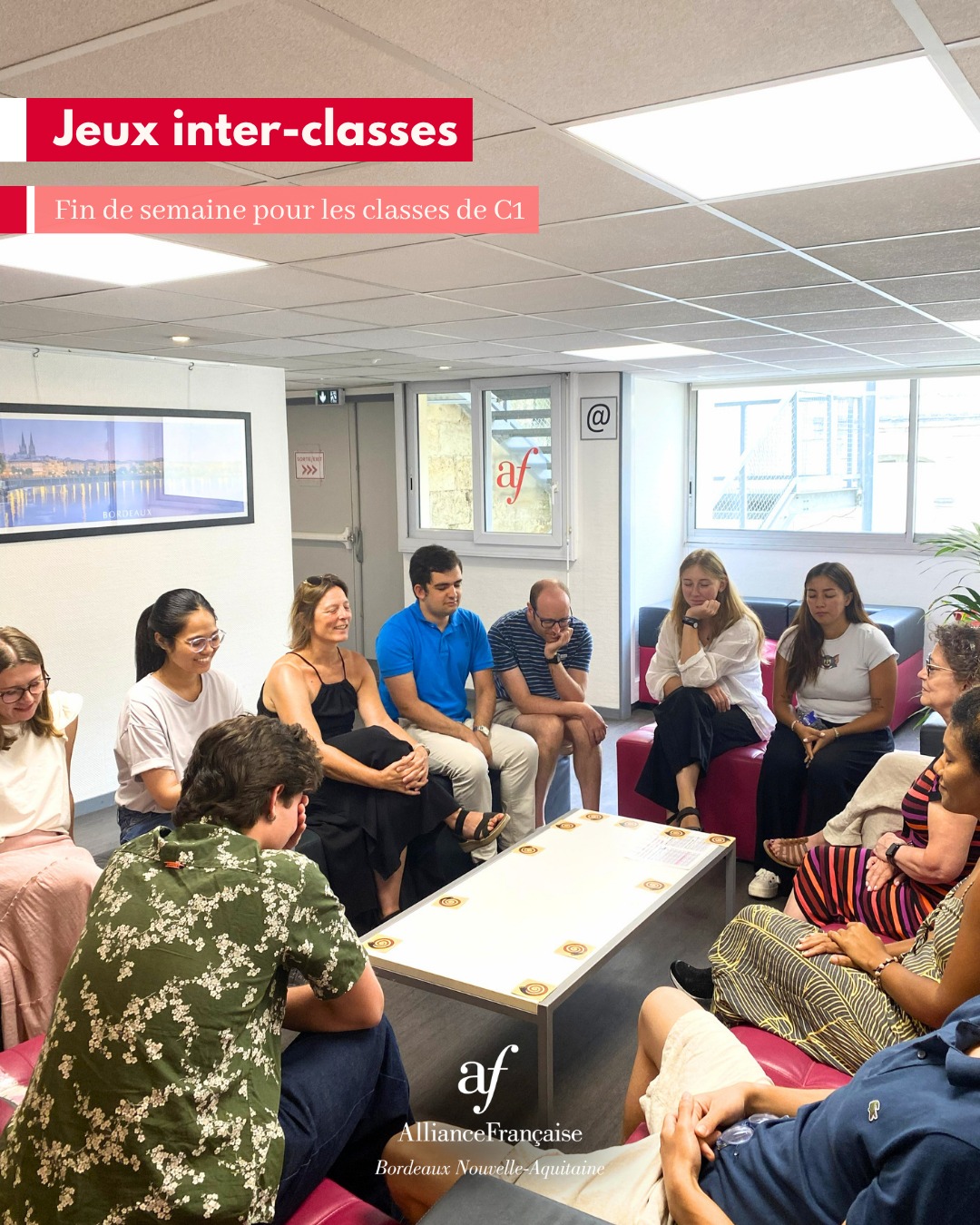 Vendredi ludique 🃏 pour nos classes de C1 🤓 qui ont pu pratiquer leur français différemment et plus spontanément à tra