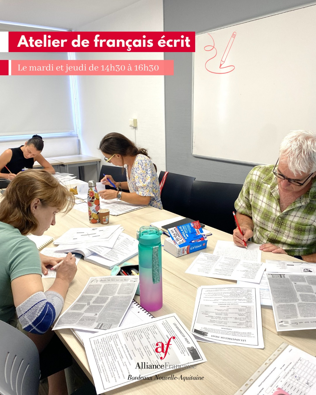 N'hésitez plus entre "ça" et "sa", "sont" et "son" ou encore "et" et "est" 😲
L'atelier de français écrit vous permet d