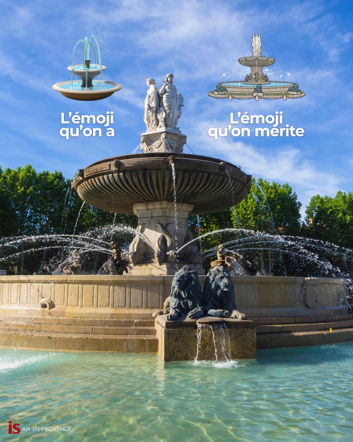 On attend toujours les vrais emojis d’Aix-en-Provence… 👀🇫🇷
En attendant, on les a créés nous-mêmes. 😌
Et toi, tu a