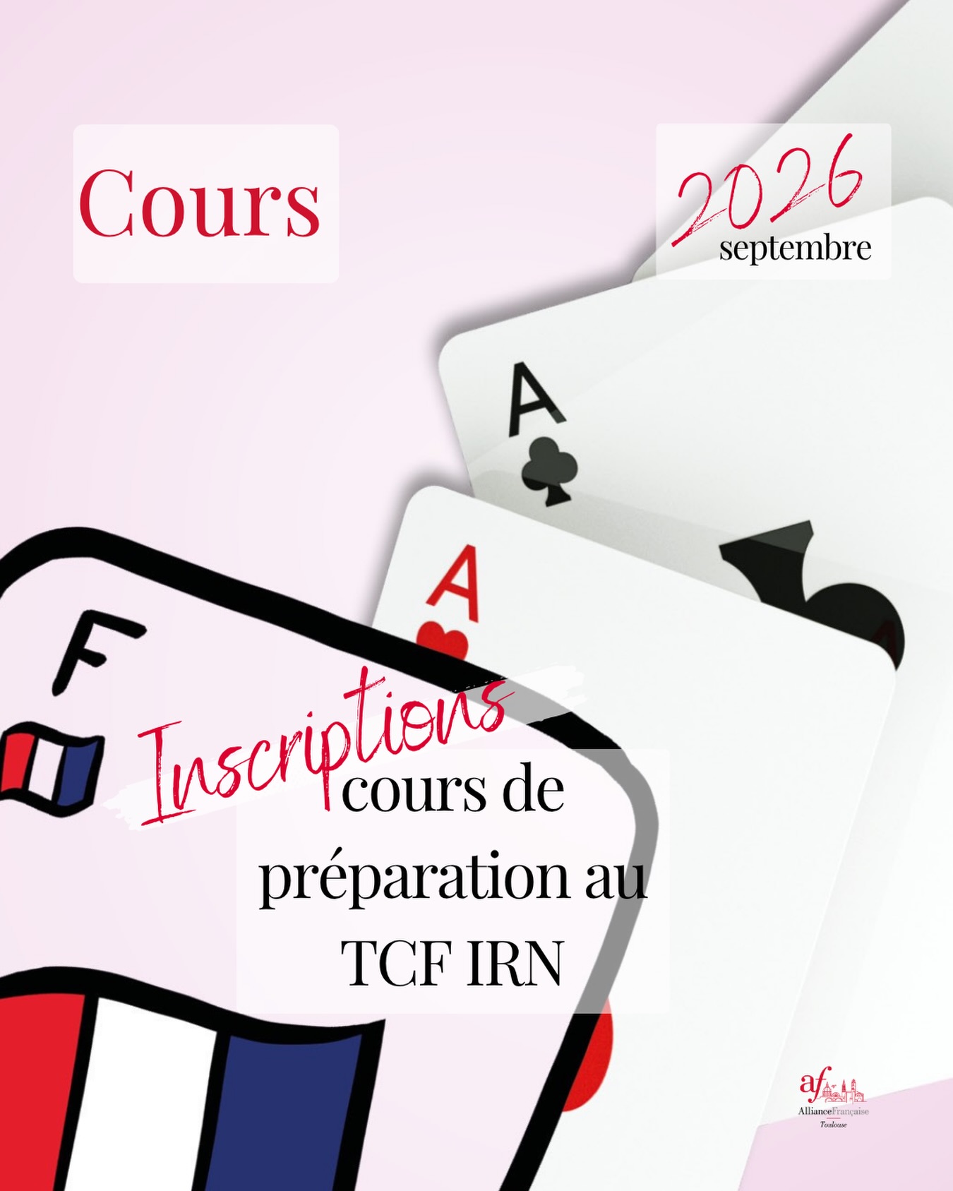 TCF IRN : on se prépare… et on croise les doigts ! 🤞
📅 Vous passez le TCF IRN le 18 septembre ?
Le cours de préparati