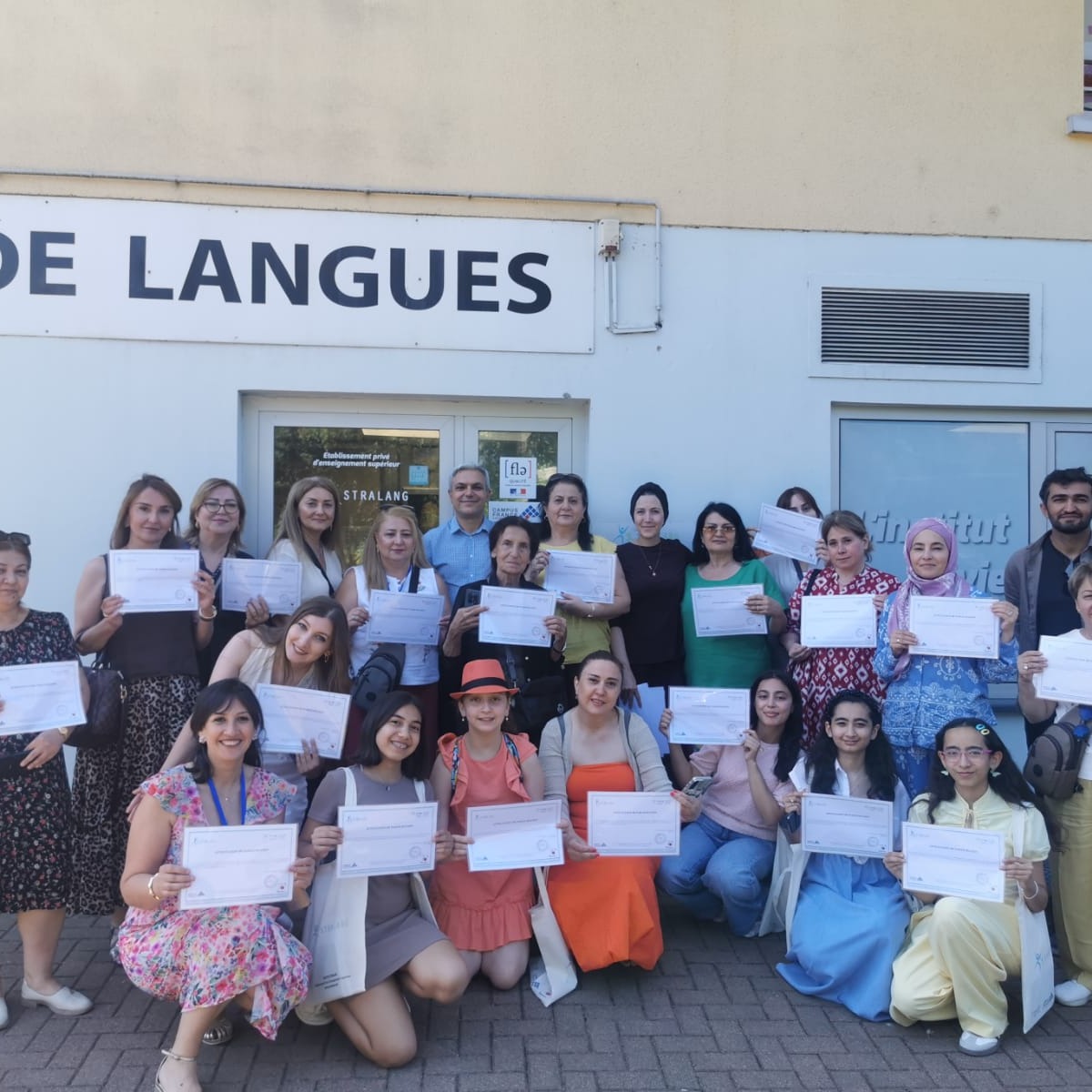 🇫🇷🇦🇿 Une belle semaine franco-azerbaïdjanaise à l’Institut STRALANG !
Nous avons eu le grand plaisir d’accueillir d
