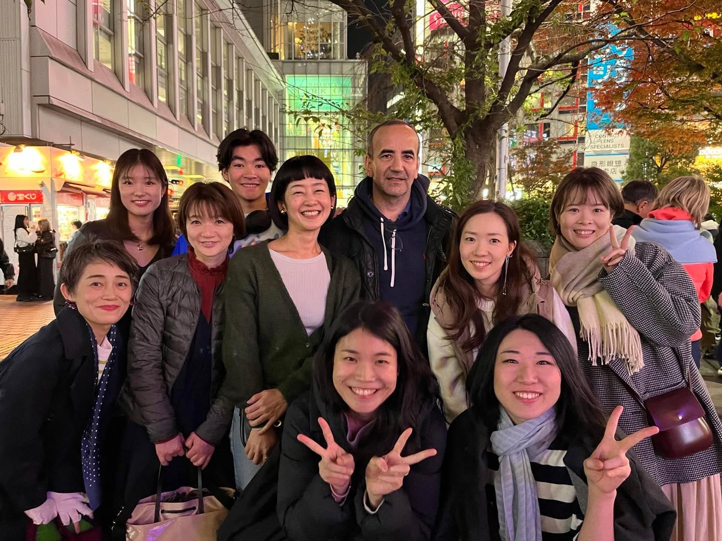 Retrouvailles avec d’anciens élèves !! Natsukashiiii 😊